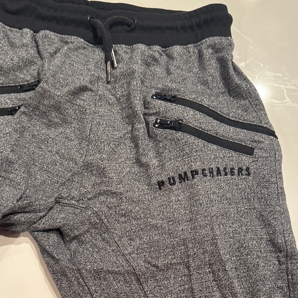 Pumpchasers Gray Joggers shorts